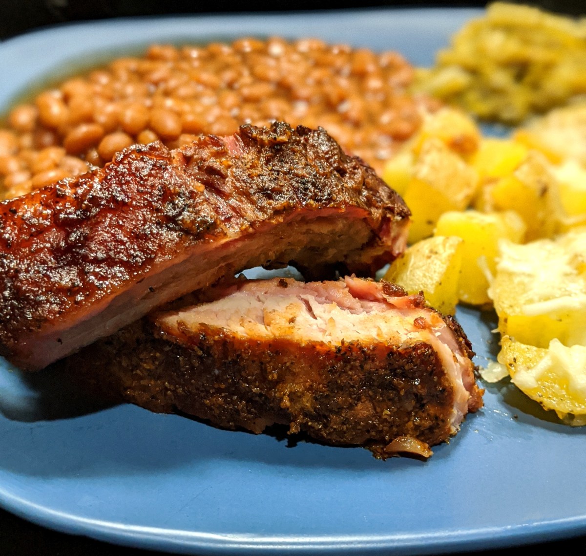 Hickory Smoked Barbecue Ribs – CatTailsandCookies.com
